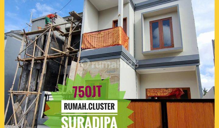 Jual Rumah Baru Cluster Onegate Suradipa Peguyangan Denpasar Utara Bali 1