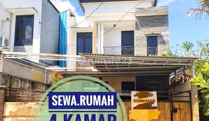 Sewa kontrak Rumah 4 kamar di Gatsu Denpasar Bali for rent 1