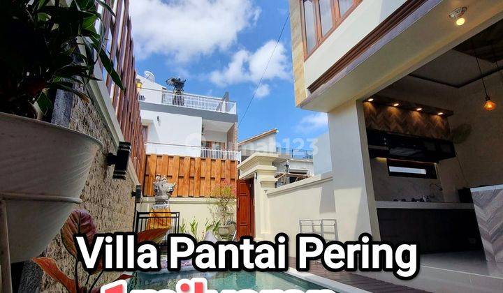 Jual Villa Riverside dekat Pantai Pering Bali 1