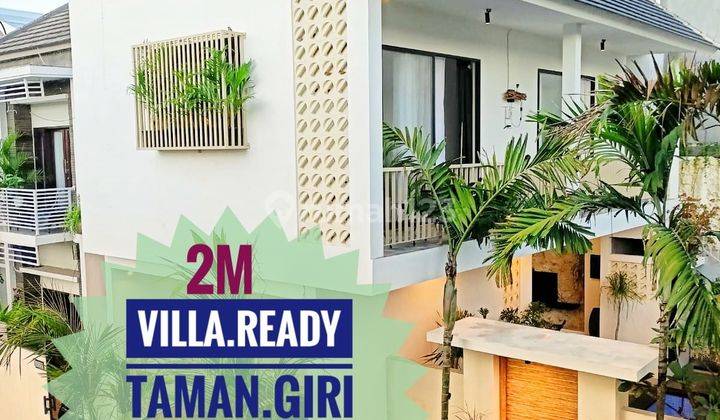 Jual Villa Ready Taman Giri Jimbaran Kuta Selatan Bali 1