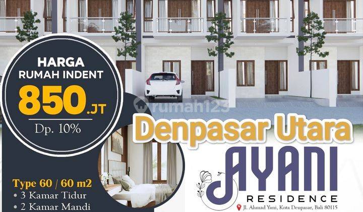 Selling cheap 3 bedroom house Ayani Lumintang Gatsu Denpasar Bali 1