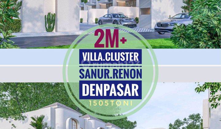 For sale Villa Onegate Cluster security 24jam Sanur Renon Denpasar Bali 1