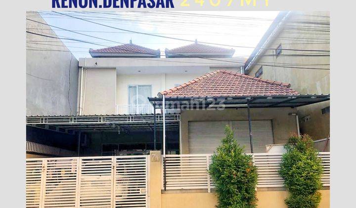 Jual Rumah isi Kios Panjer Renon Denpasar Bali 1