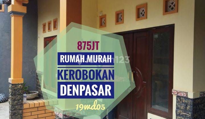 Jual Rumah Siap Huni Kesambi Kerobokan Denpasar Barat Bali 1