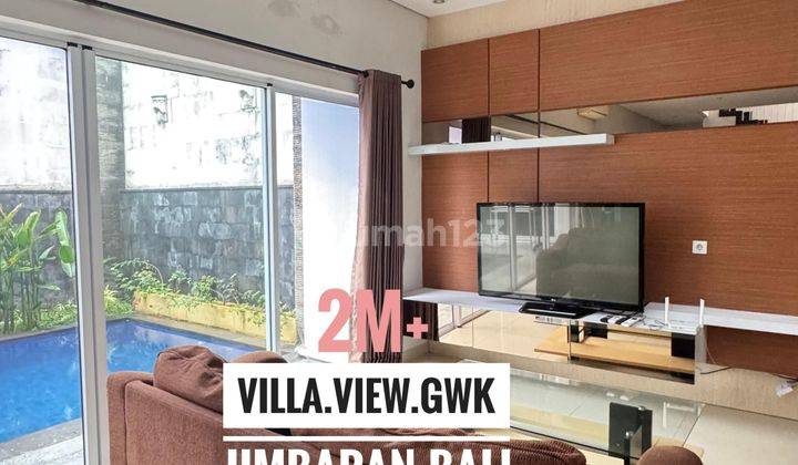 Freehold Sewa Kontrak Leasehold Villa View Gwk Jimbaran Bali 1