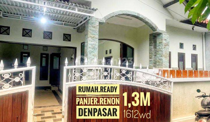 Jual Rumah Siap Huni Tukad Pancoran Panjer Renon Denpasar Selatan Bali 1