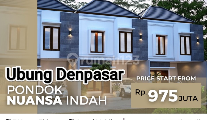 Jual Rumah Inden Pesan Bangun Tingkat Cokro Ayani Ubung Denpasar Utara Bali 2