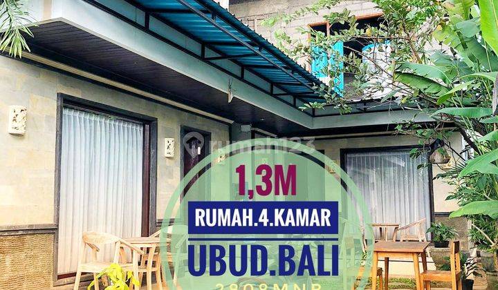 Jual Rumah 4 Kamar Ubud Gianyar Bali 1