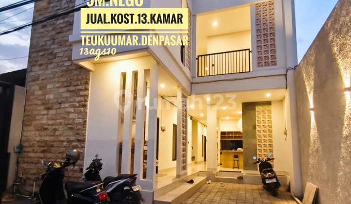 Jual Kost Premium Elite Strategis 13 Kamar Teuku Umar Denpasar Bali