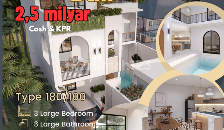 Jual Villa Ready Baru View Gwk Dekat Pantai Melasti Ungasan Jimbaran Kuta Selatan Bali