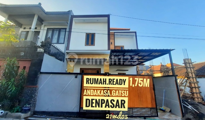 Jual Rumah Baru Siap Huni 3 Kamar Andakasa Gatsu Denpasar Bali