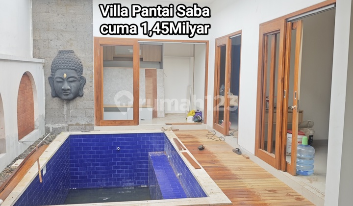 Freehold Villa Pantai Saba Gianyar Bali