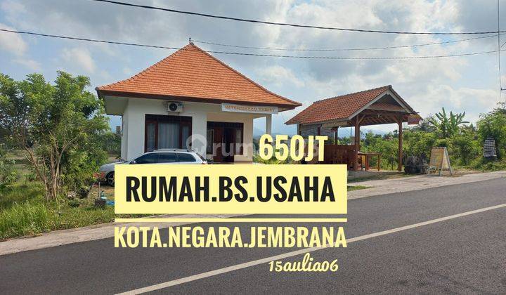 Jual Rumah Bisa Untuk Usaha Di Baler Bale Agung Negara Jembrana Bali 1