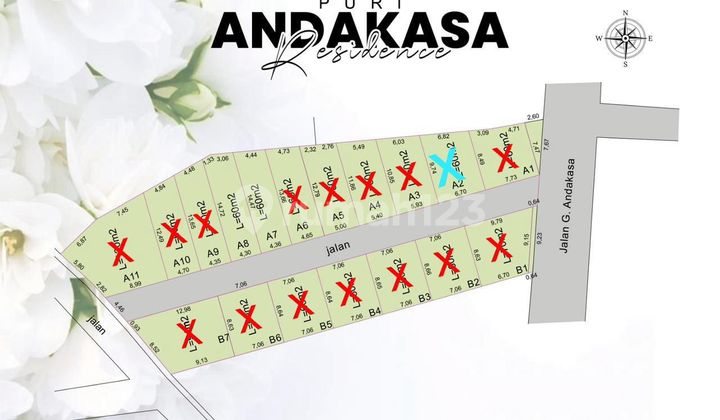 Perumahan Cluster Onegate Tingkat 3 Kamar Area Andakasa Muding Kerobokan Denpasar Barat Bali 2