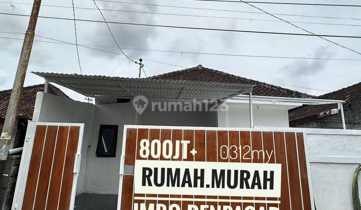 Jual Rumah Minimalis 3 Kamar Imam Bonjol Denpasar Barat Bali 1