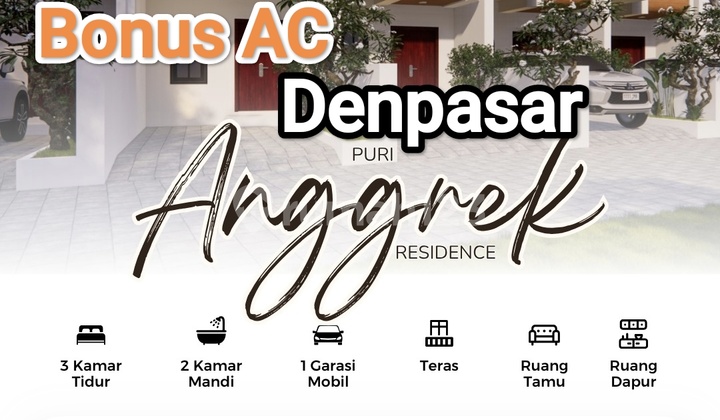 Jual Rumah Tingkat 3 Kamar Pasar Kreneng Polda Bali Renon Denpasar 1