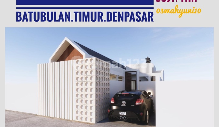 For Rent New 3 Bedroom House Contract Batubulan East Denpasar Bali