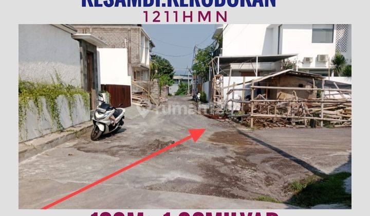 Land for sale, ready to build plot in Kesambi Kerobokan, West Denpasar, Bali 1