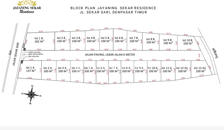 For Sale Onegate 24-Hour Security Housing Sanur Denpasar Bali 2