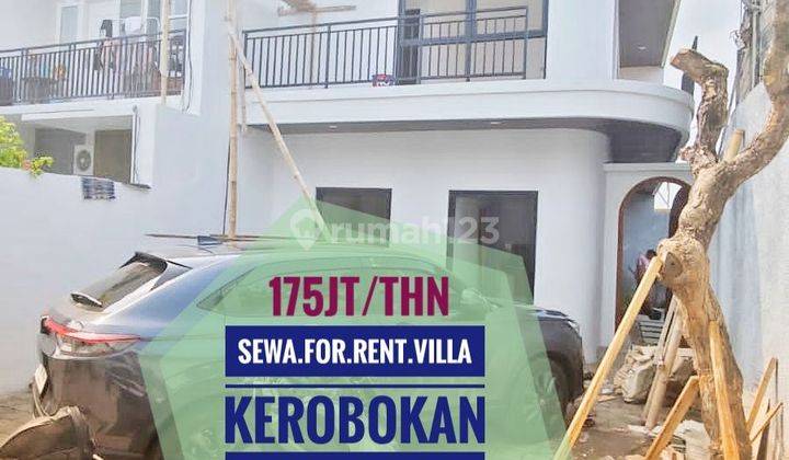 Sewa Kontrak Leasehold Villa View Sawah Kerobokan Denpasar Barat Bali 1