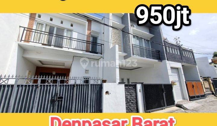 Jual Rumah Siap Huni Furnished 3 Kamar Dekat Kerobokan Denpasar Barat Bali 1