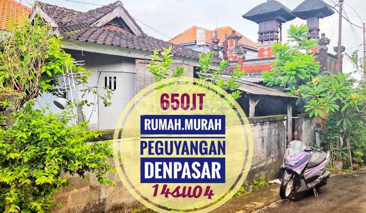 Jual Rumah Murah Siap Huni Peguyangan Tunjung Tutur Ubung Denpasar Utara Bali 1
