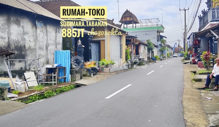 For Sale Strategic Business Shop House on Main Road Sudimara Tabanan Bali 1
