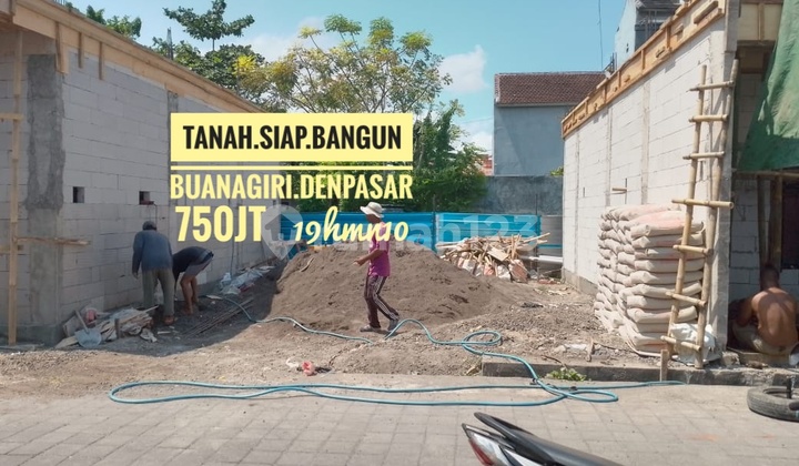 Jual Tanah Shm Bebas Banjir Murah Buana Giri Padangsambian Denpasar Barat Bali