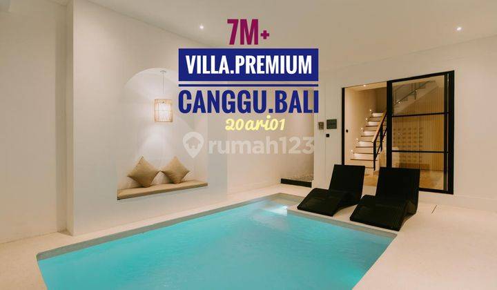 Jual Villa Siap Huni Baru Premium Pererenan Canggu Bali 1