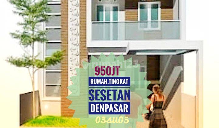 Jual Rumah Di Sesetan Dekat Sanur Rs Sanglah Udayana Denpasar Bali 1