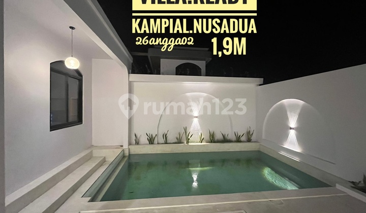 Jual Villa Baru Siap Huni Furniture Kampial Nusa Dua Badung Bali Jual Villa Baru Siap Huni Furniture Kampial Nusa Dua Badung Bali
