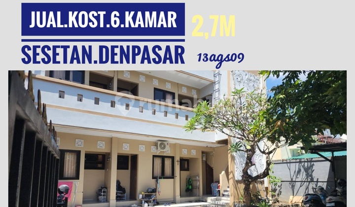 Jual Kost 6 Kamar Sesetan Denpasar Selatan Bali Jual Kost 6 Kamar Sesetan Denpasar Selatan Bali