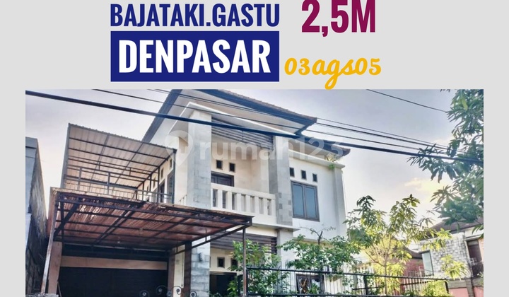 Jual Rumah Siap Huni 5 Kamar Garasi Besar Bajataki Gatsu Dalung Denpasar Bali 1