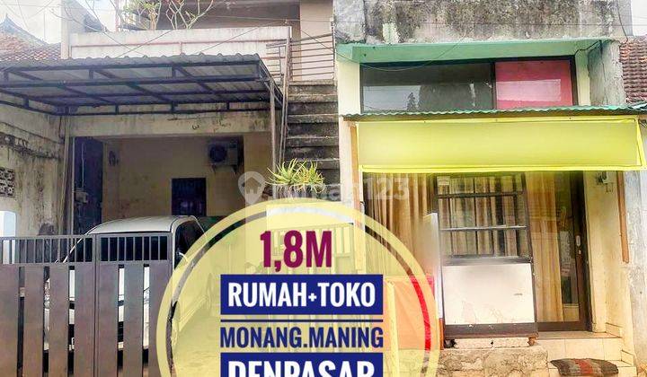 Jual Ruko Ruang Usaha Toko Kios Monang Maning Denpasar Bali 1