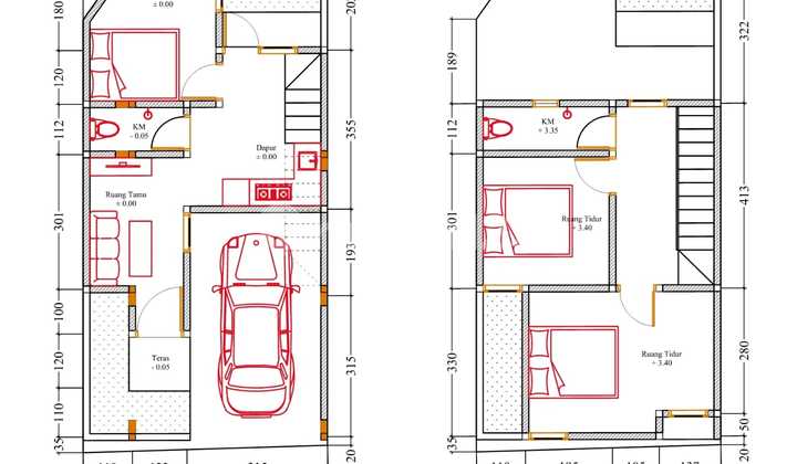 Dijual Rumah Bebas Banjir Tingkat View Sawah Dekat Pantai Sanur Gatsu Timur Denpasar Bali 2