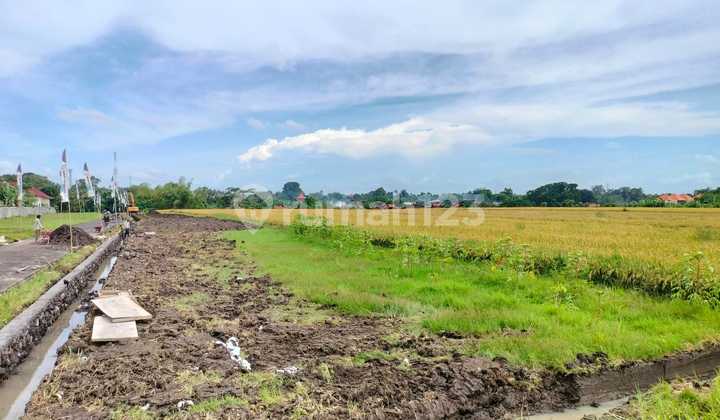 For Sale Plot of Land Near Yeh Gangga Beach Canggu Bali