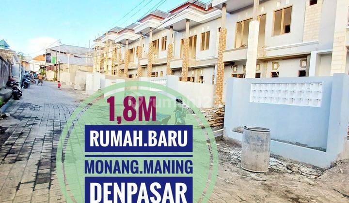 Jual rumah Ready baru Monang Maning Denpasar bali 1