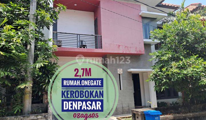 Jual Rumah Elite Cluster Onegate Security 24 Jam Kerobokan Dkt Poltabes Denpasar Bali 1