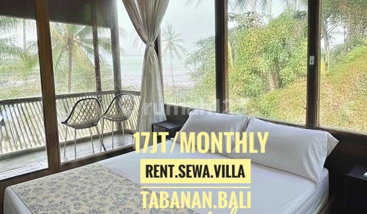 Villa with Beach View for Rent in Tabanan, Bali Villa with Beach View for Rent in Tabanan, Bali