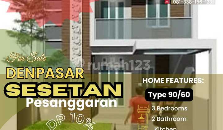 Jual Rumah Tingkat Ready Siap Huni 3 Kamar Dekat Tol Sanur Bandara Pesanggaran Sesetan Denpasar Bali Jual Rumah Tingkat Ready Siap Huni 3 Kamar Dekat Tol Sanur Bandara Pesanggaran Sesetan Denpasar Bali