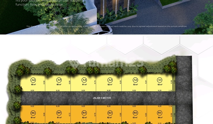 House for Sale in Onegate Security Cluster, Buana Raya, Mahendradata, West Denpasar, Bali. 2