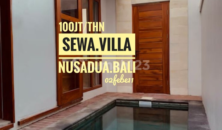 Villa House Rental Contract Fully Furnished Near Pandawa Melasti Beach Nusadua Bali