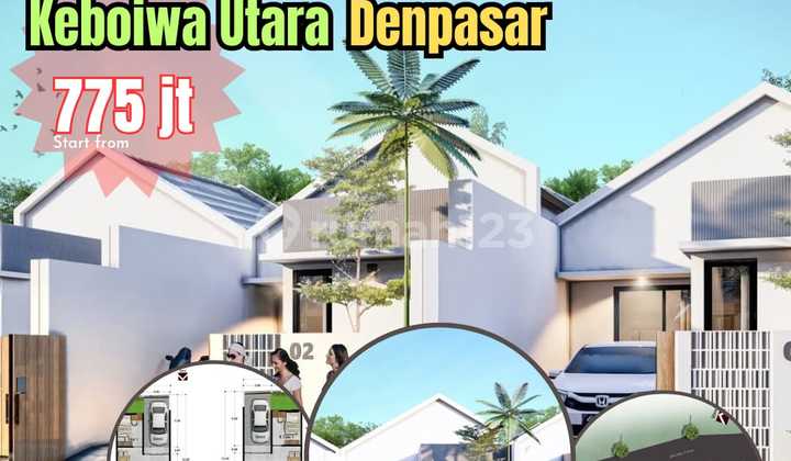 Keboiwa Denpasar Barat Rumah Baru Siap Huni Cuma 700 Jutaan