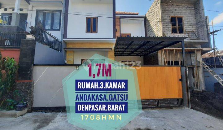 For Sale 3 Bedroom House Andakasa Gatsu West Denpasar Bali 1