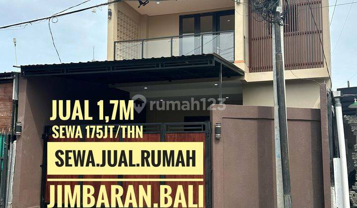 Sewa Kontrak Jual Rumah 3 Kamar Dkt Bandara Kampus Jimbaran Bali 1