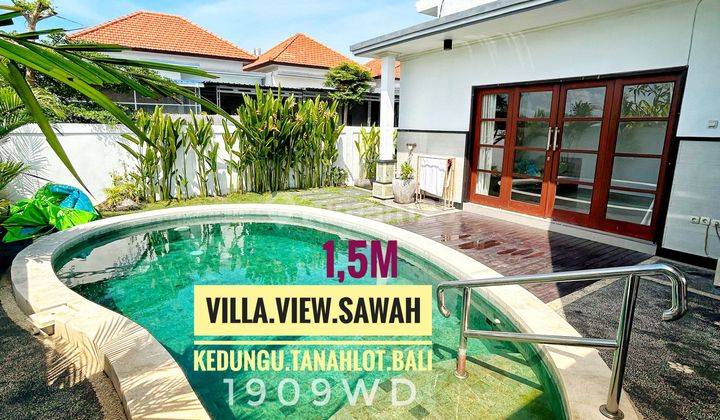 Freehold Villa For Sale Kedungu Tanah Lot Near Canggu Bali 1