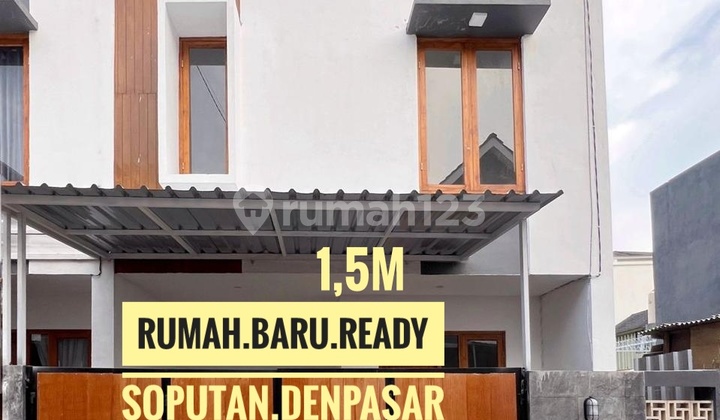 Jual Rumah Baru Siap Huni Cluster Onegate Security Di Soputan Denpasar Bali