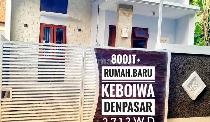 Jual Rumah Ready Dekat Sekolah Taman Rama Tunas Daud Bali Tv Keboiwa Denpasar  1