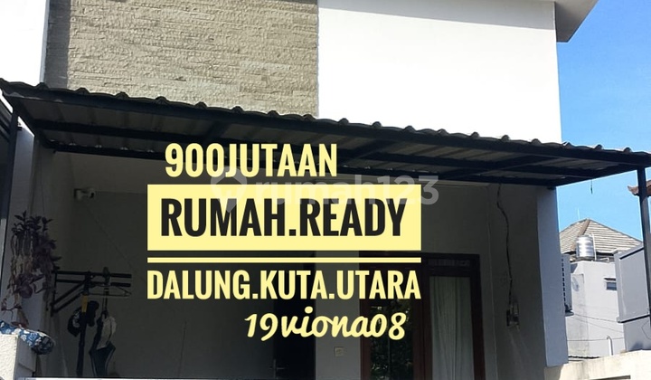 For Sale Two-Story House Ready to Occupy Flood-Free Dalung North Kuta Badung Bali