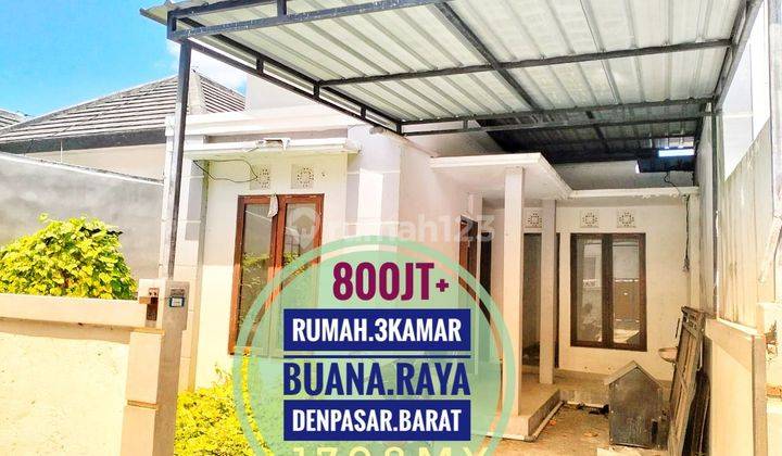 Jual Rumah Murah Buana Raya Padangsambian Denpasar Barat Bali 1